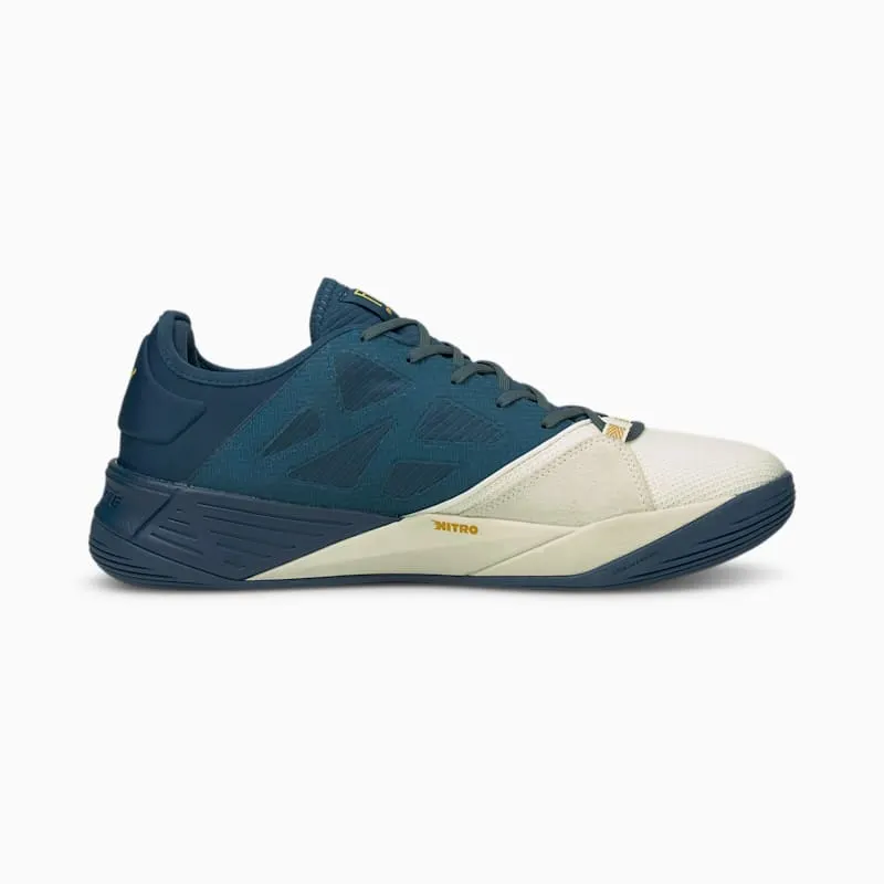 Puma x First Mile Accelerate Turbo Nitro Handball Shoes Blue/Yellow (10667001)