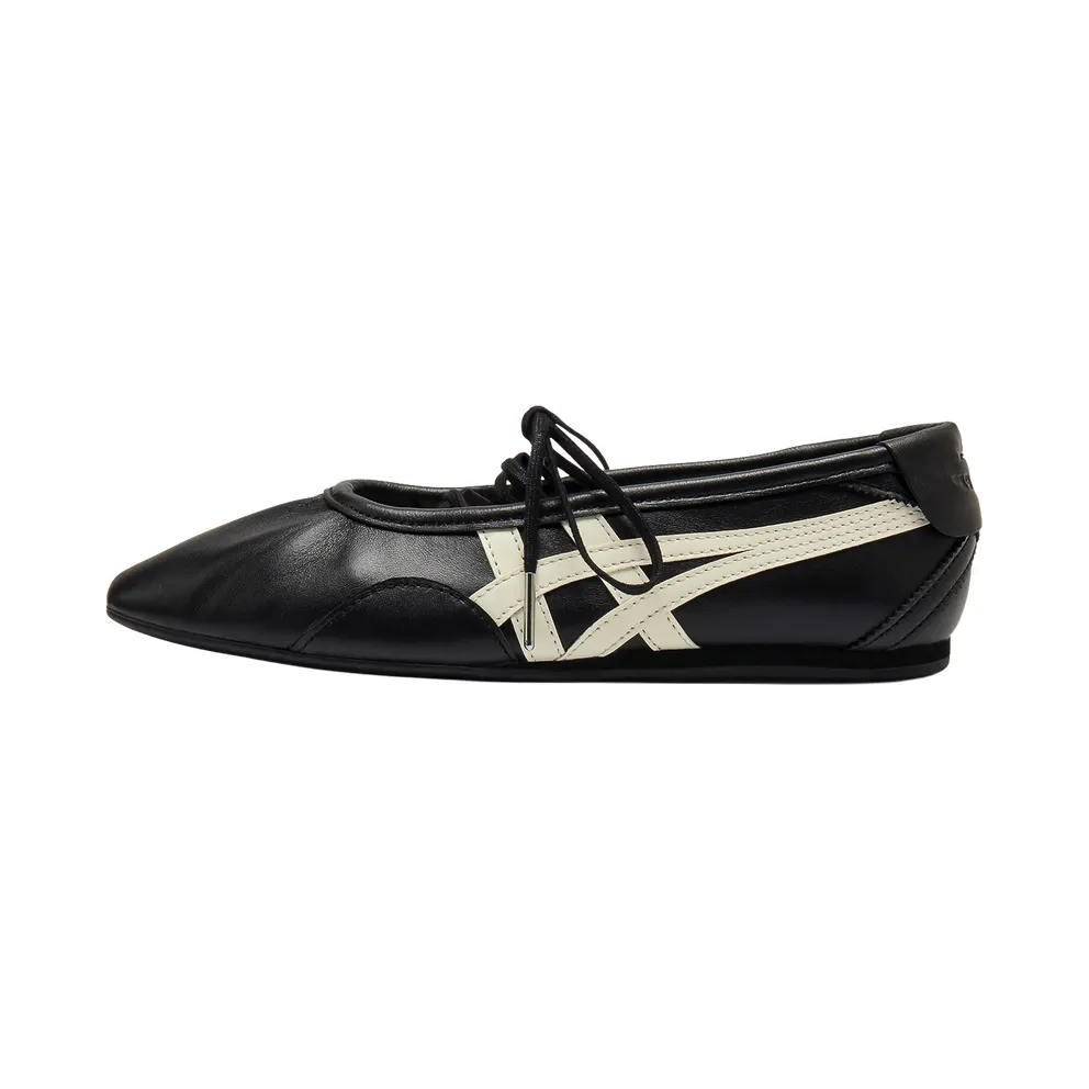 Onitsuka Tiger Womens Gymnarina “Black Cream” (1182A704-001)