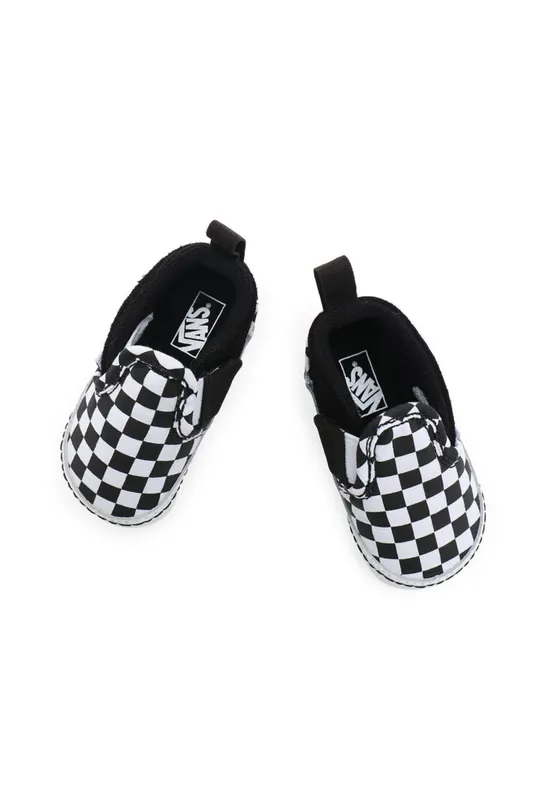 VANS Checker Slip-on V Crib Babyschoenen (Black)