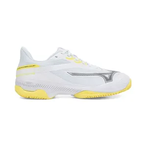 Mizuno Wave Exceed Court Padel White Black Sand Lemon (61GB252344)