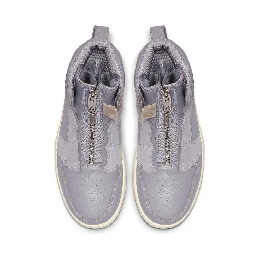 Jordan 1 Retro High Zip Atmosphere Grey (W) Atmosphere Grey/Desert Sand-Pale Ivory (AQ3742-002)