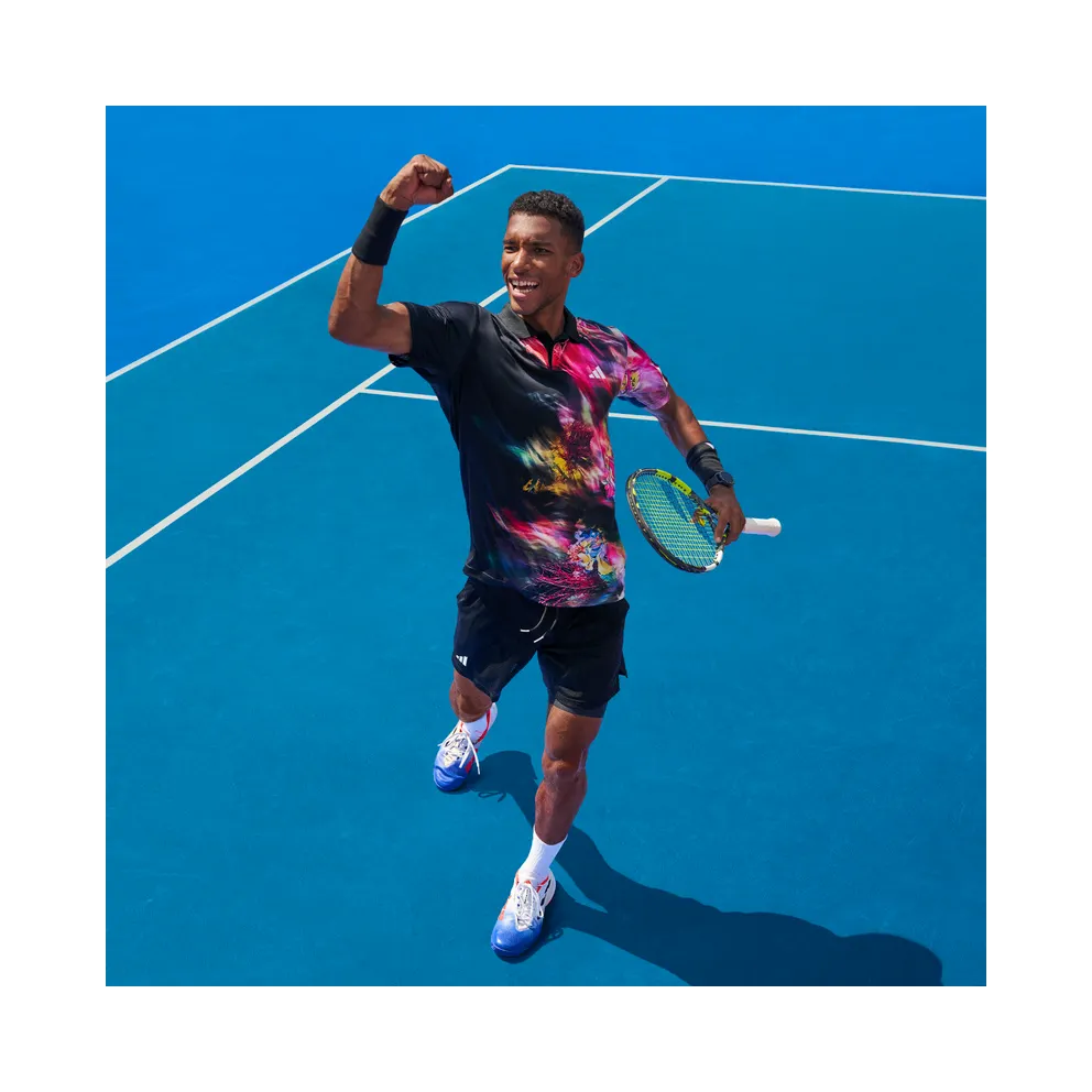 adidas Barricade Tennis Lucid Blue / Core Black / Solar Red (HQ8917)