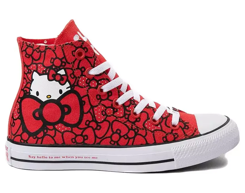 Converse Chuck Taylor All-Star Hi Hello Kitty Bows
