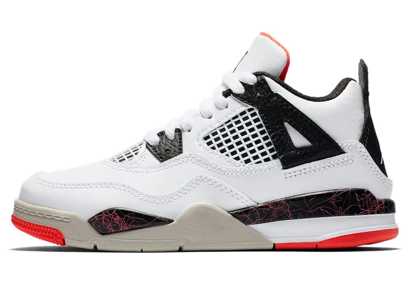 Jordan 4 Retro Flight Nostalgia (PS) “White / Bright Crimson / Black” (BQ7669-116)