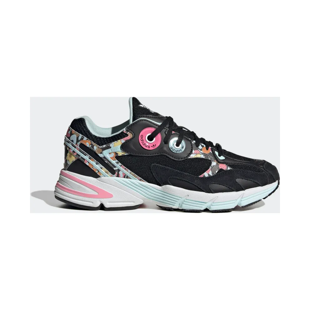 adidas Astir Schuh Core Black / Almost Blue / Bliss Pink (HR0091)