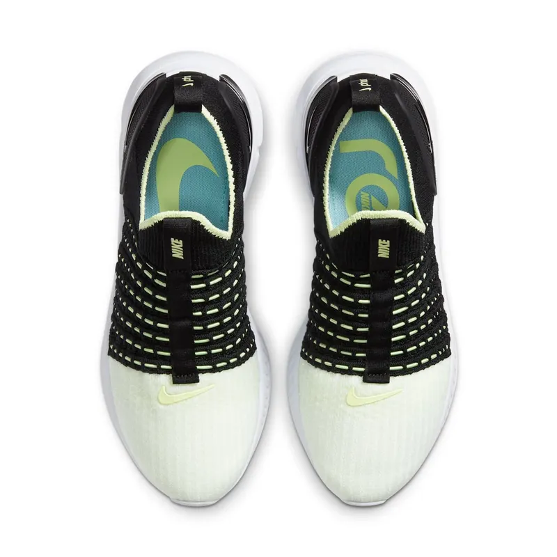 Nike React Phantom Run Flyknit 2 Black Barely Volt (W) Black/Glacier Ice-White-Barely Volt (CJ0280-004)
