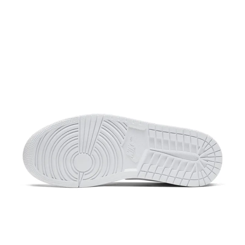 Air Jordan 1 Mid Triple White 2.0 (2020) (554724-130)