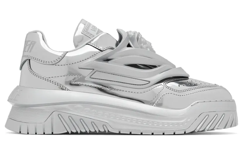 Versace Silver Odissea Sneakers (1004524 1A02259)