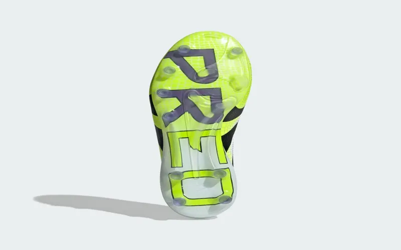 adidas Predator Elite Laceless Artificial Grass Boots “Cloud White / Core Black / Lucid Lemon” (JH8877)