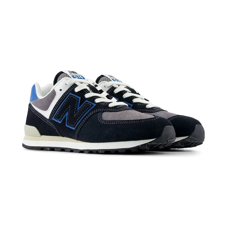 New Balance 574 Blue / Donkergrijs / Black / White (GC574QRBM001)
