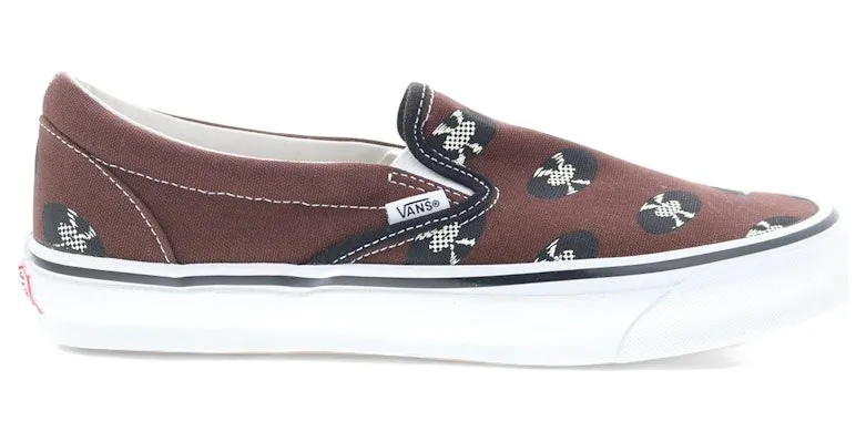Vans OG Classic Slip-On Wacko Maria Brown Records (VN0A45JK595)