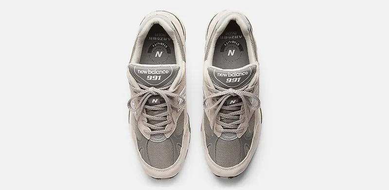 New Balance 991 Kith Grey Grey/White (M991GL)