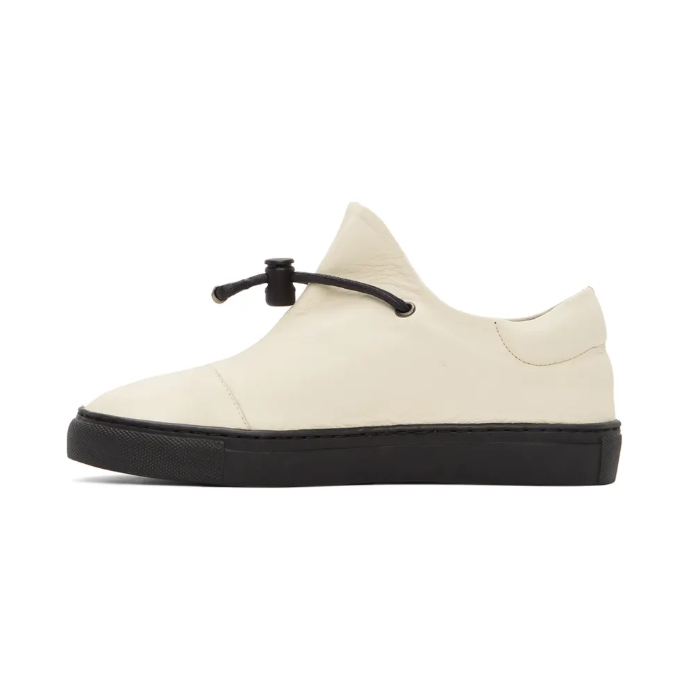Y’s Leather Slip-On “Off-White” (YT-E40-730)