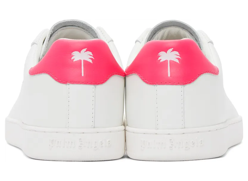Palm Angels New Tennis “White/Pink” (PWIA035S21LEA0010132) (4)