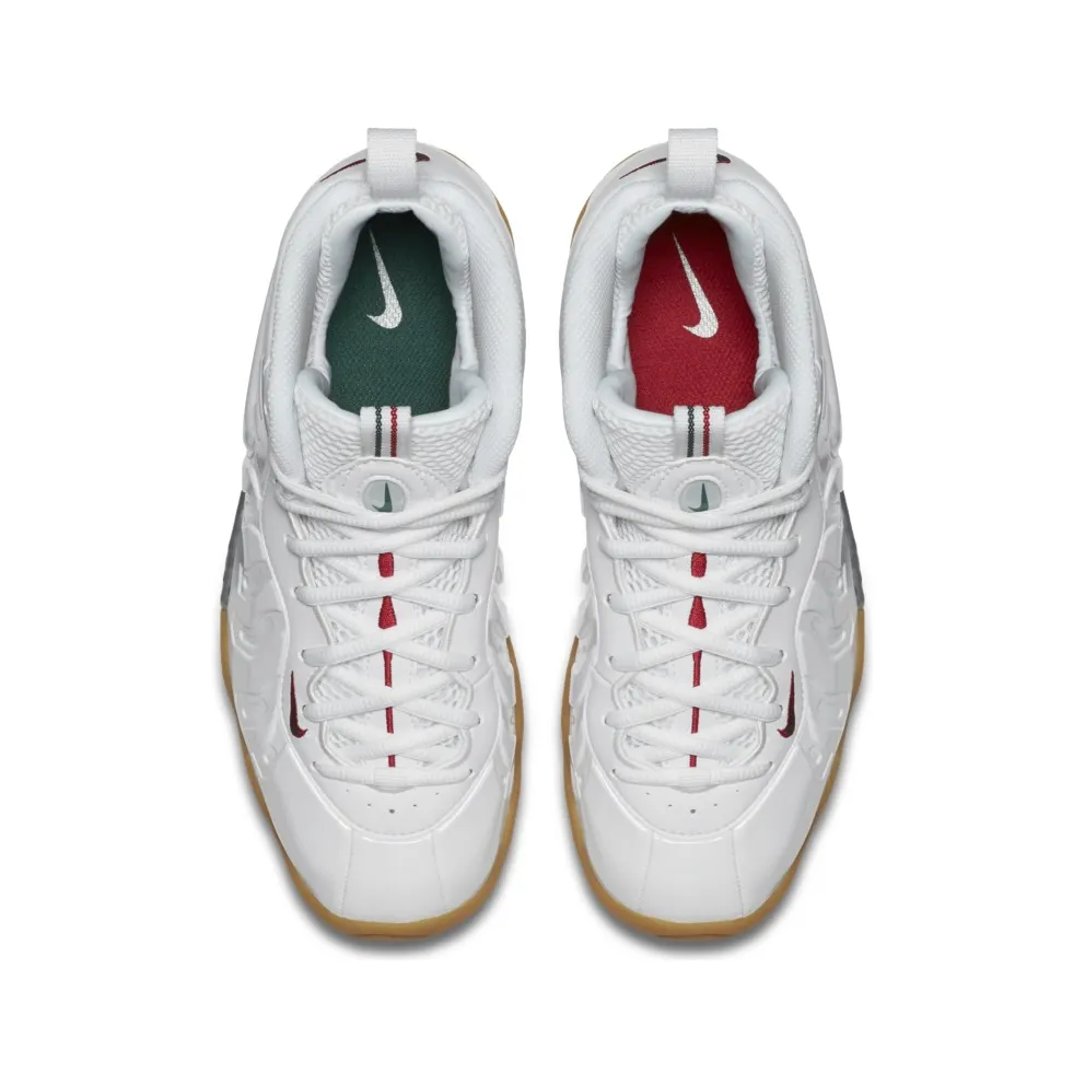 Nike Air Foamposite Pro White Gucci (GS) White/White-Gym Red-Gorge Green (644792-100)