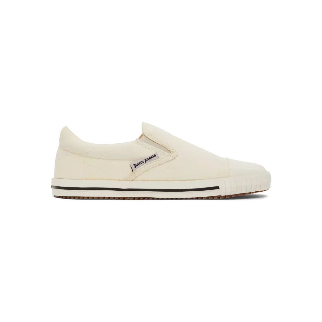Palm Angels Off-White Square Vulcanized Slip-On Sneakers (PWIA046S22FAB0010110)