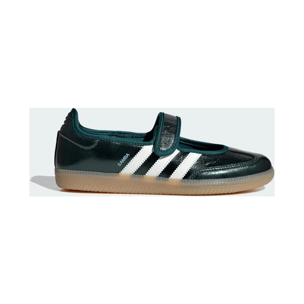 Adidas SAMBA JANE Schuhe Rich Green / Off White / Gum (KK2501)