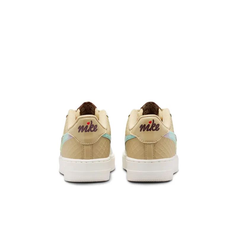 Nike Air Force 1 GS “Sail / Sesame / Lemon Venom / Multi-Color” (IV6209-133)