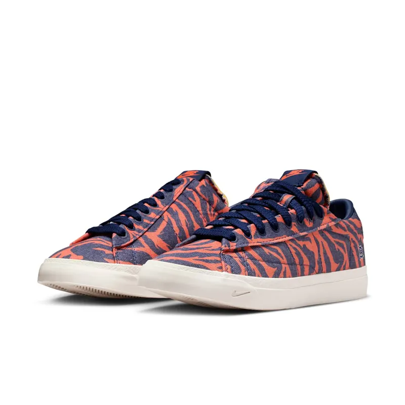 Nike Blazer Low Safety Orange / Phantom / Blue Void (HQ2054-801)