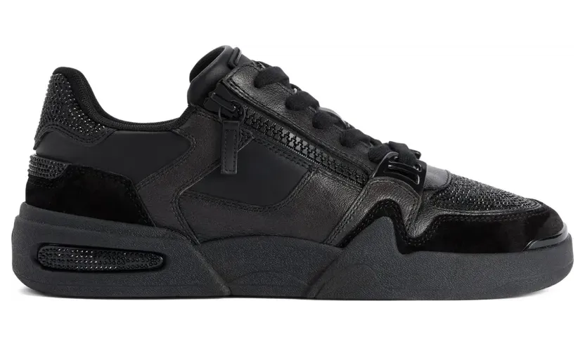 Giuseppe Zanotti Frankie sneakers verfraaid met kristallen – Zwart (RU50016001)