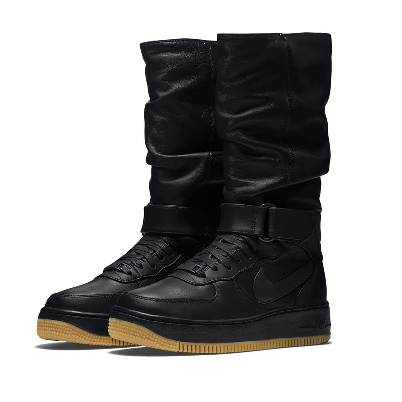 Nike Air Force 1 Upstep Warrior Black (860522-001)