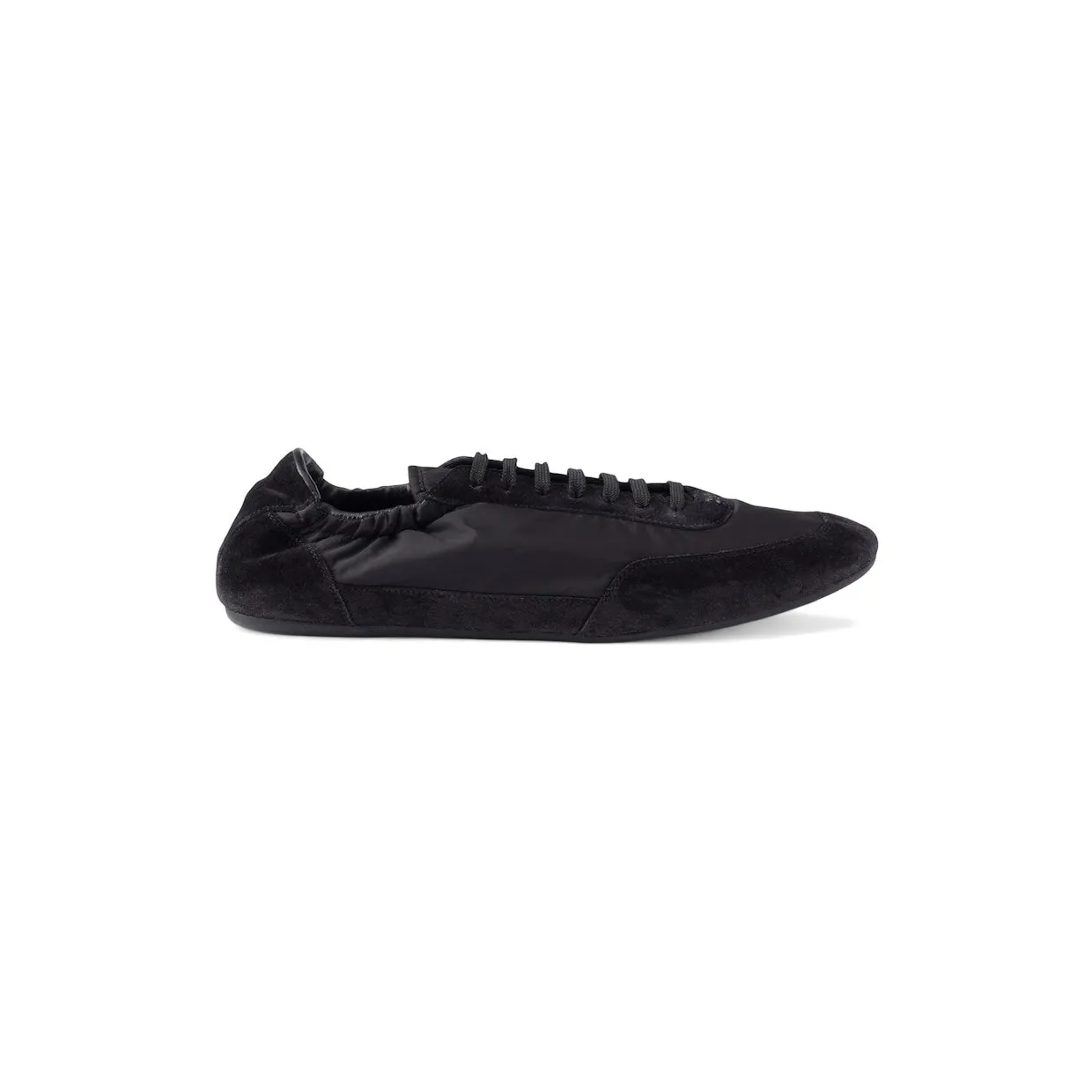 Prada Collapse Sneakers Re-Nylon Suede Elasticized Black (2EG479_D7C_F0002_F_G001)