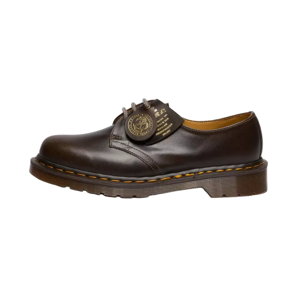 Dr Martens 1461 Classic Calf Leather “Sepia Grey — Classic Calf” (42469021)