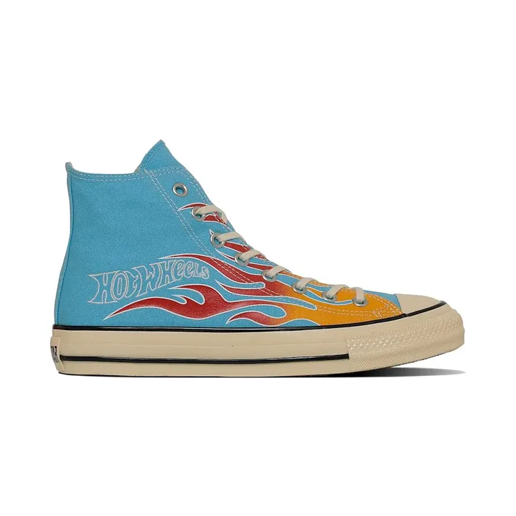 Converse Chuck Taylor All Star Hi Aged Hot Wheels Flames Sky Blue (31314050)