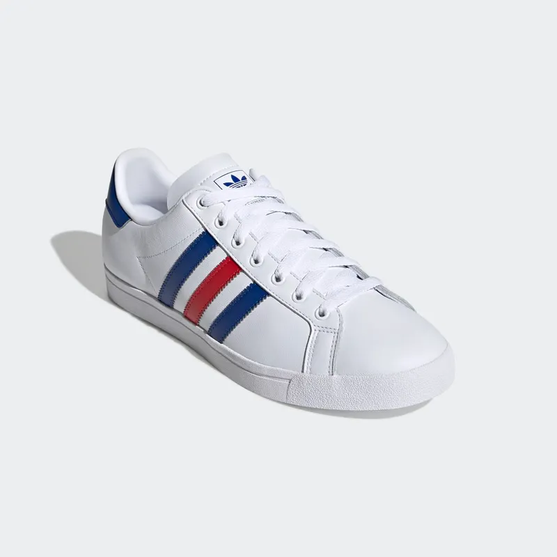 Adidas Coast Star Cloud White / Collegiate Royal / Scarlet (EE6198)