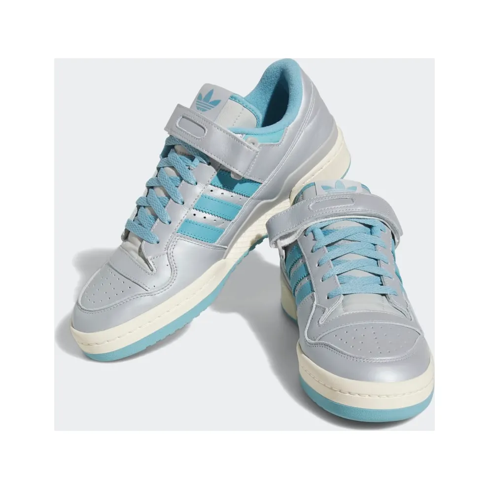 Adidas Forum 84 Low Silver Metallic / Preloved Blue / Grey Two (FZ6294)