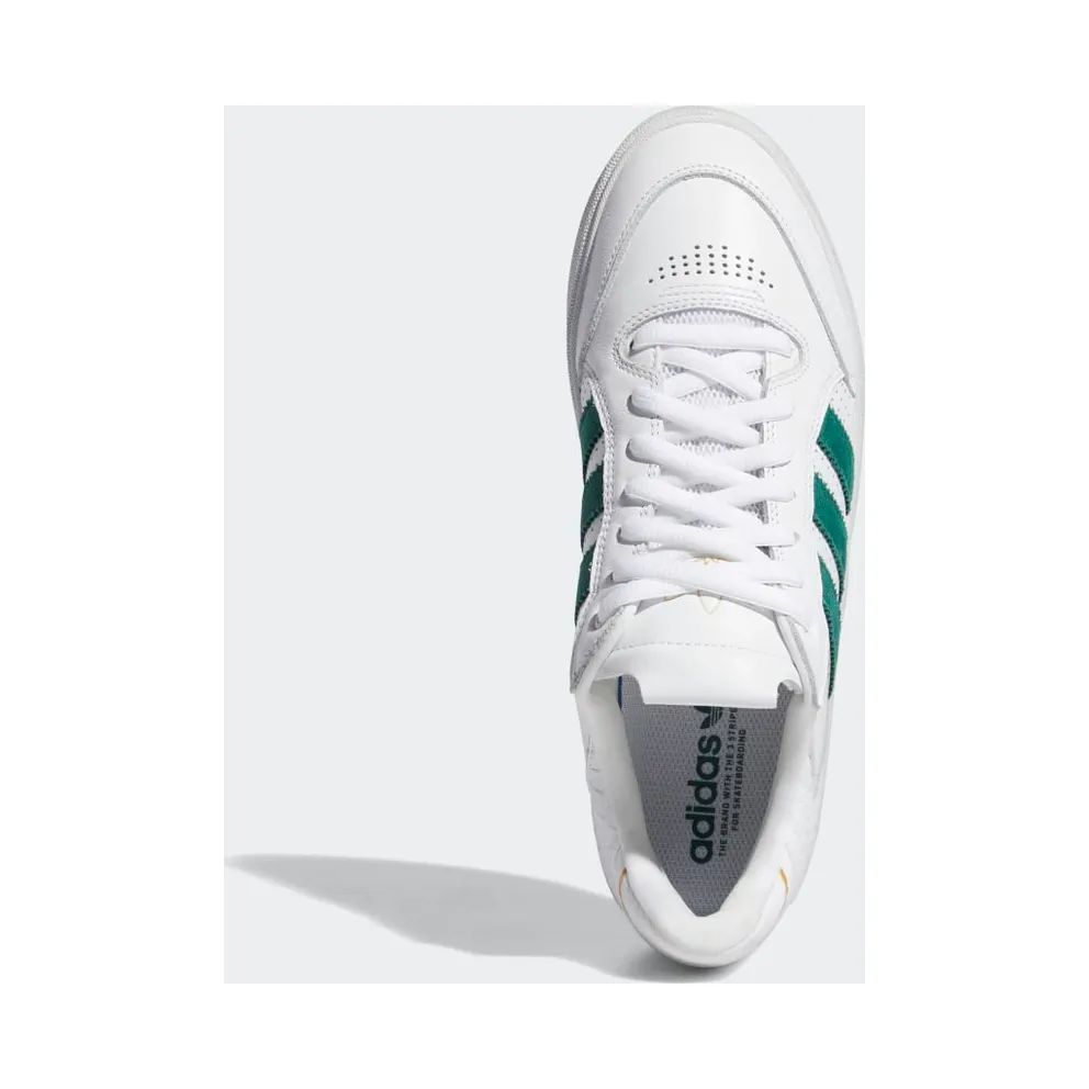 adidas Tyshawn Low Cloud White / Collegiate Green / Gold Metallic (GY6954)