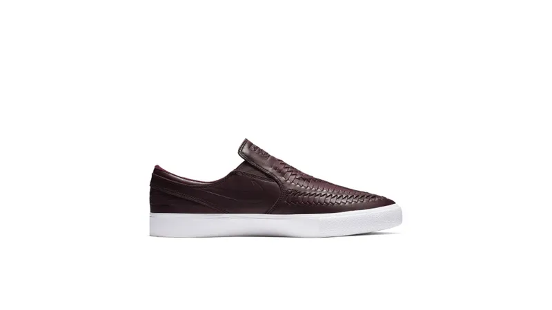 Nike SB Zoom Stefan Janoski Slip RM Crafted Woven Mahogany Mahogany/White-Gum Light Brown-Mahogany (AR4883-201)