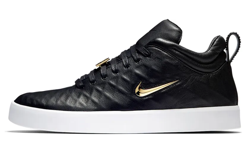 Nike Tiempo Vetta 17 “Black / White / Gum Light Brown / Metallic Gold” (876245-001)