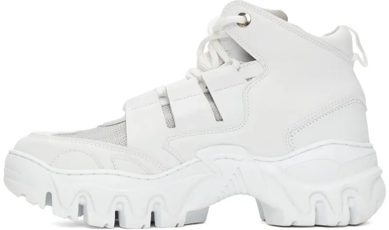 Rombaut White Boccaccio II Future Leather Riot Low WHITE (S21-B-015)
