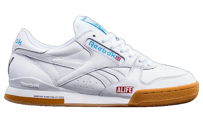 Reebok Phase 1 Pro Alife White White/California Blue-Gum (Other Brands Reebok)