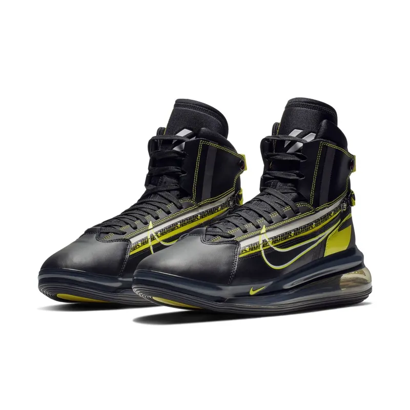 Nike Air Max 720 Saturn All-Star (2019) Black/Dynamic Yellow-University Red (BV7786-001)