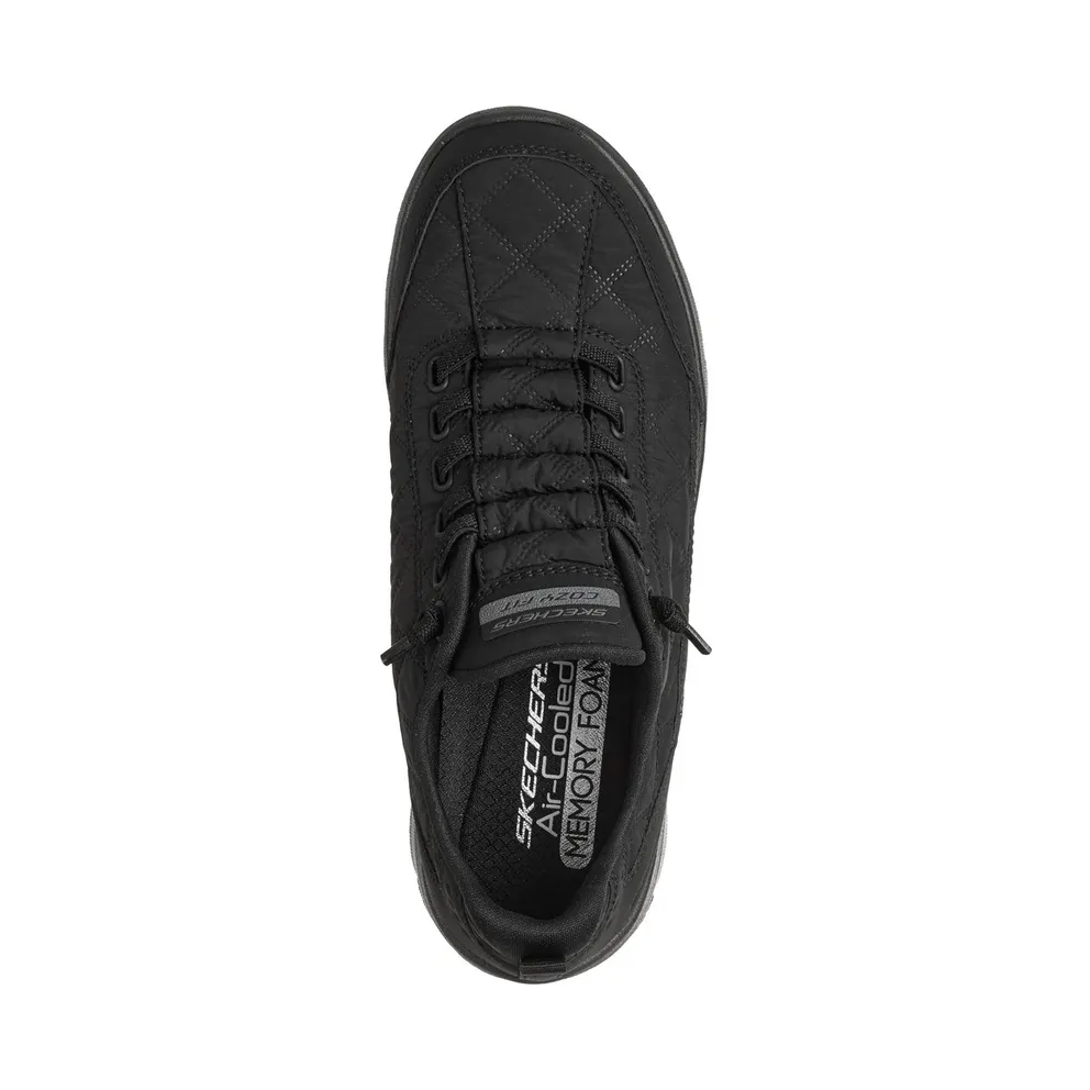 Skechers Summits Contour Foam “Cozy Fit Sneaker Black” (150505BBK)