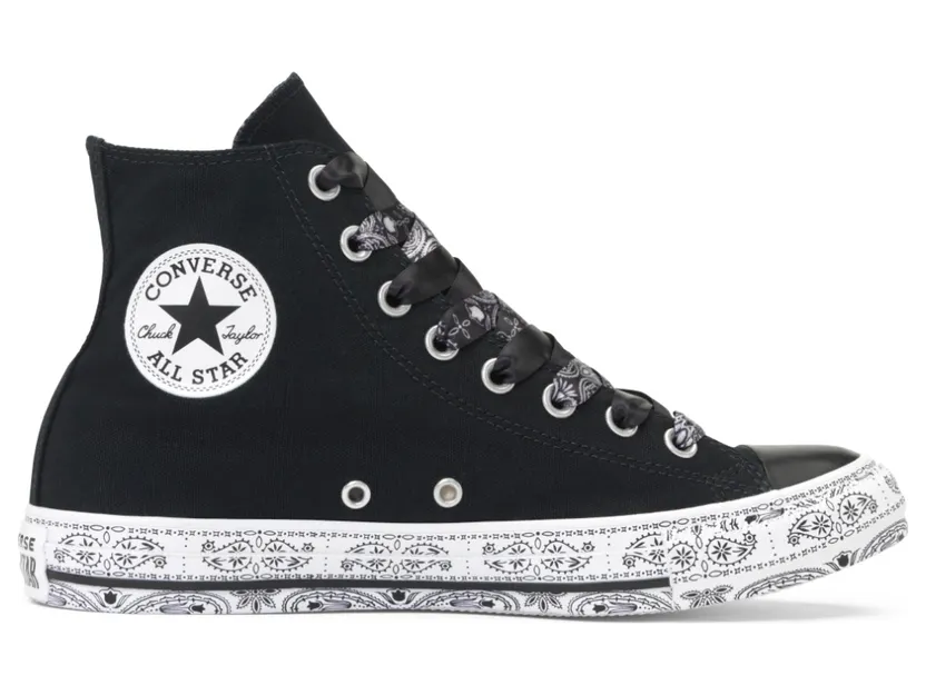 Converse Miley Cyrus x Chuck Taylor All Star Hi ‘Black’ Black/White-Black (162234C)