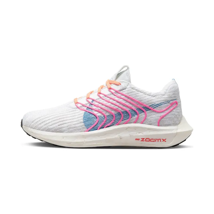 Nike Pegasus Turbo Next Nature “White / Pinksicle / Orange Trance / University Blue” (DZ5221-100)