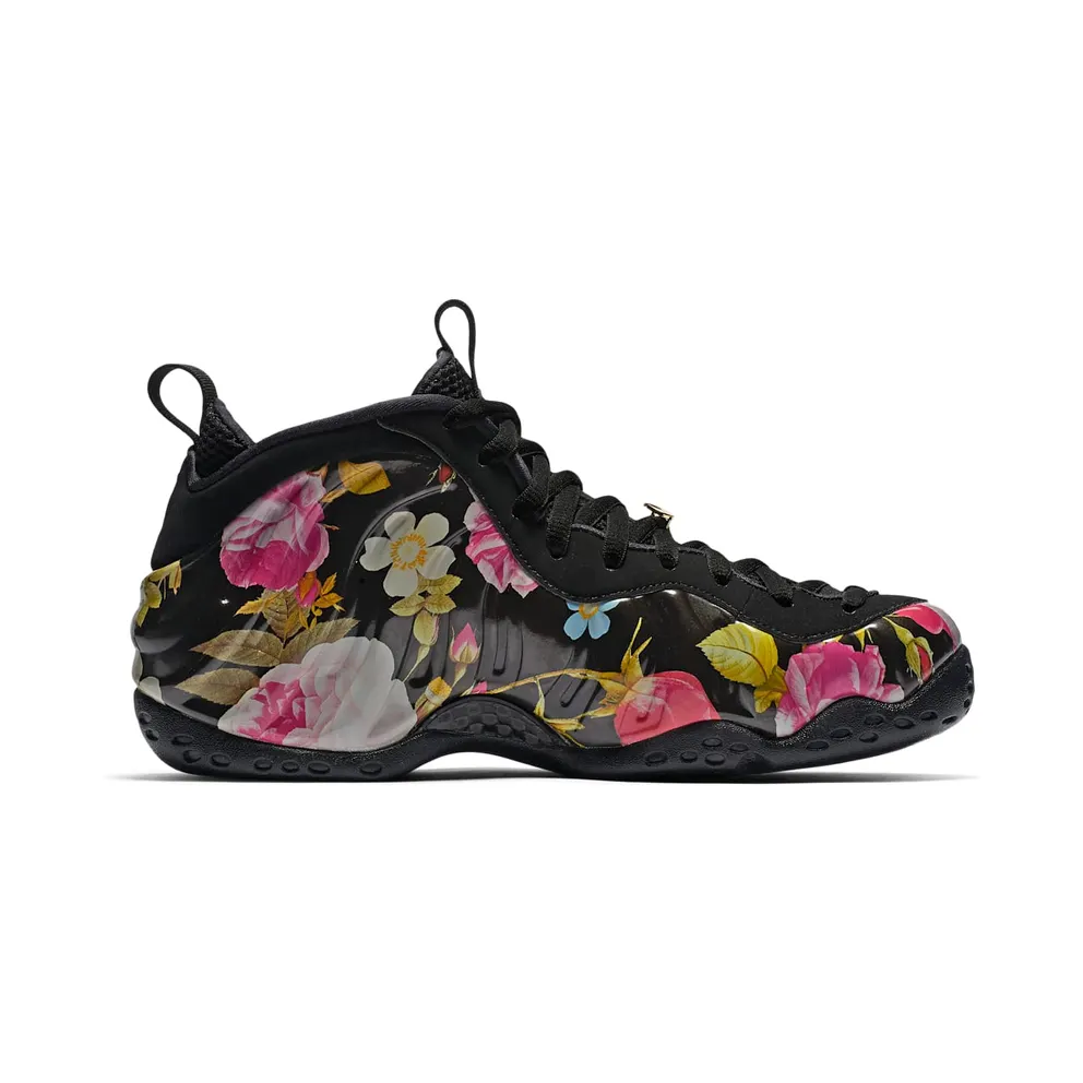 Nike Air Foamposite One Floral Black/Black-White (314996-012)