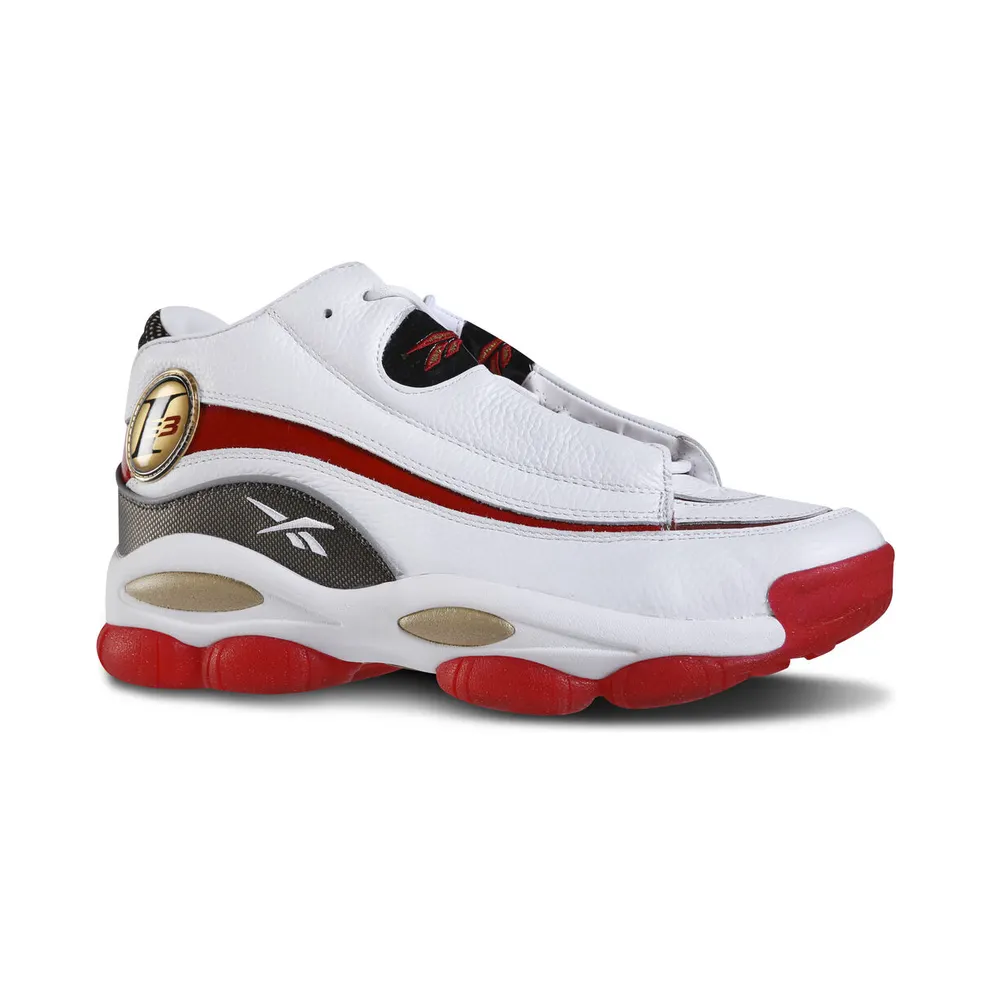 Reebok Answer DMX White Red (2018) White/Excellent Red-Brass (Other Brands Reebok)