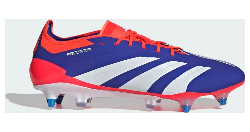 adidas Predator Elite SG Lucid Blue Cloud White Solar Red (IF6323)