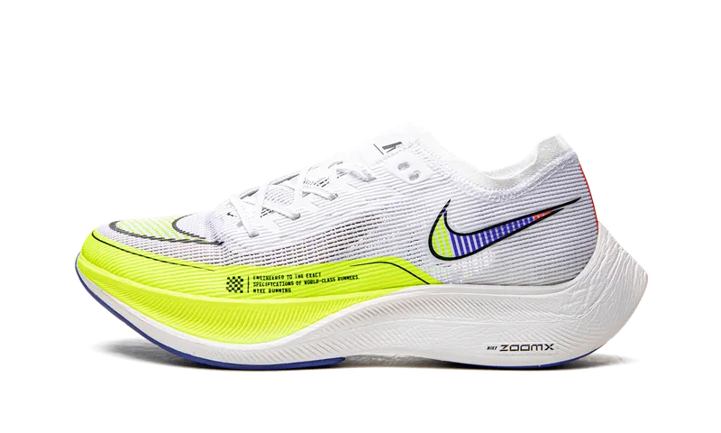 Nike ZoomX Vaporfly Next% 2 “White Volt Racer Blue” (CU4111-103)