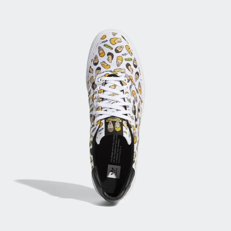 adidas 3MC Vulc Beavis and Butthead Cloud White/Core Black/Cloud White (F35088)