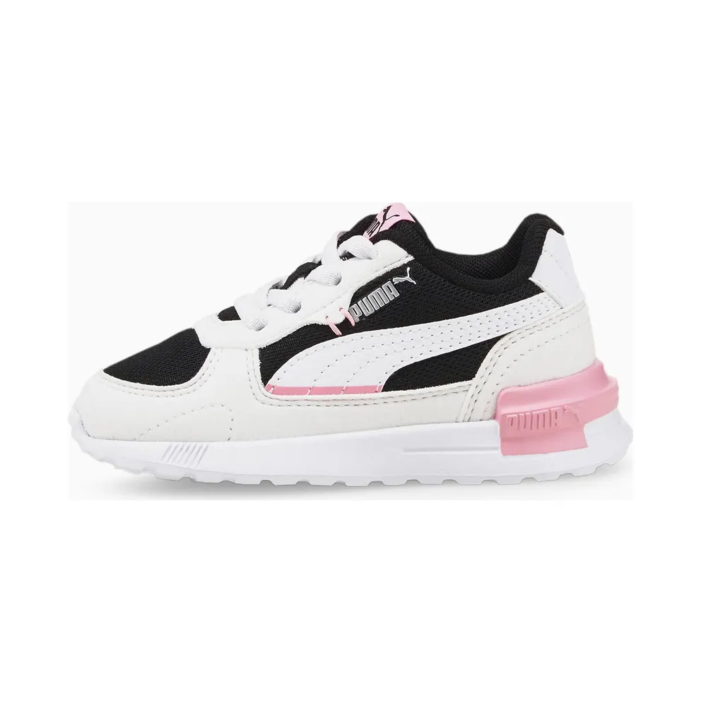 PUMA Graviton AC Babies’ White/Black/Prism Pink (381989-09)