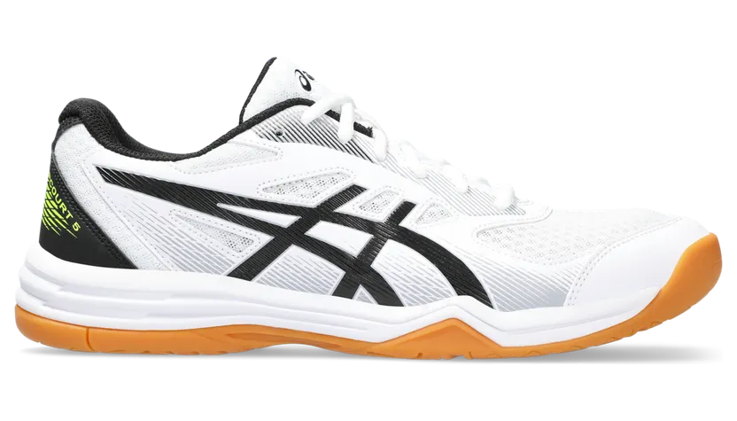 Asics Upcourt 5 White/Safety Yellow (1071A086.103)