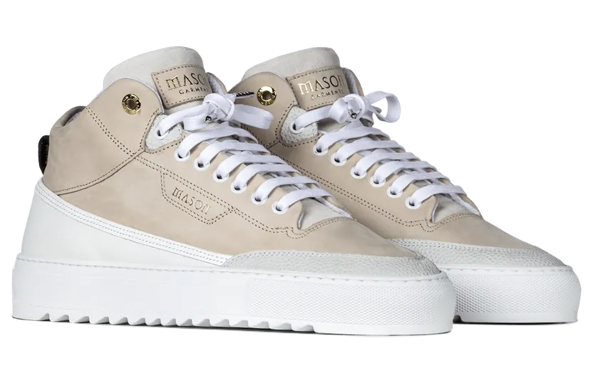 Mason Garments Torino Mid – Neutro Weiß (FW22-16C)