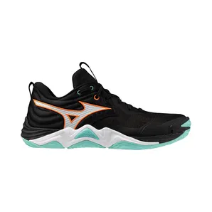 Mizuno Wave Momentum Elite Black Tangelo Ice Green (V1GA251212)
