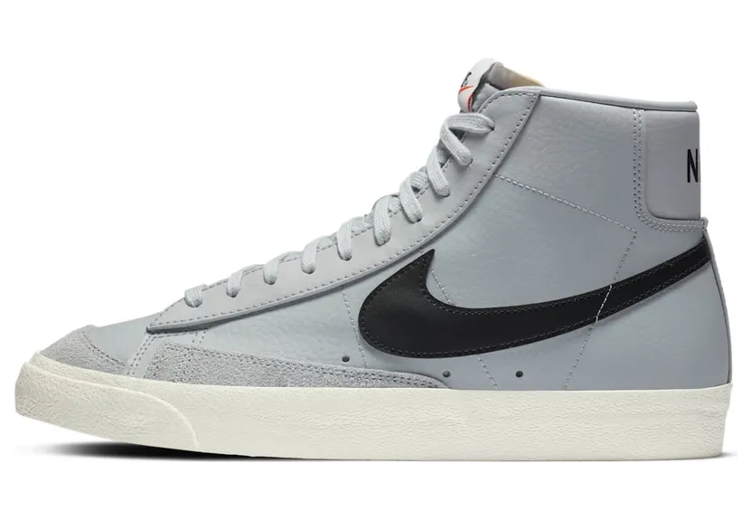 Nike Blazer Mid 77 Vintage Light Smoke Grey Black (BQ6806-001)