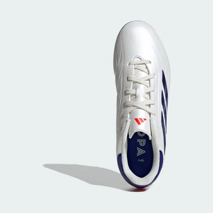 adidas Copa Pure 2 League FG Cloud White Lucid Blue Solar Red (IG6411)